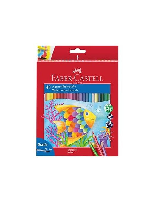 LAPICES FABER LAPIZ ACUARELABLE 48
