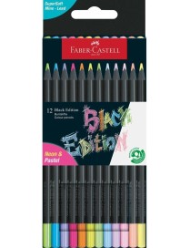 LAPICES FABER LAPIZ BLACK EDITION 12