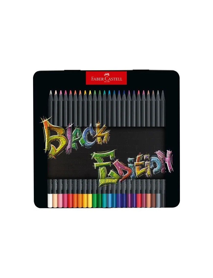 ESTUCHE METAL BLACK EDITION 24 UDS