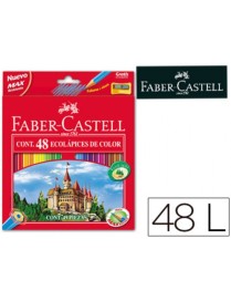 LAPICES COLORES 48 UDS FABER CASTEL