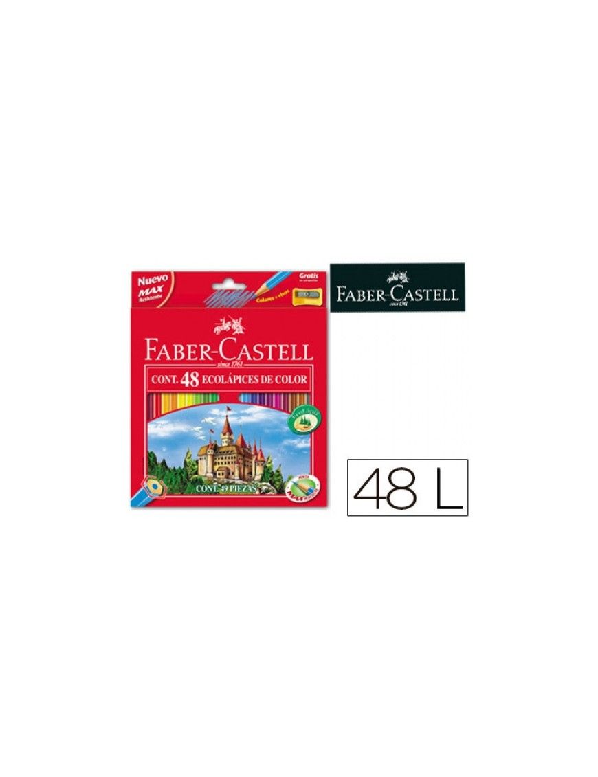 LAPICES COLORES 48 UDS FABER CASTEL