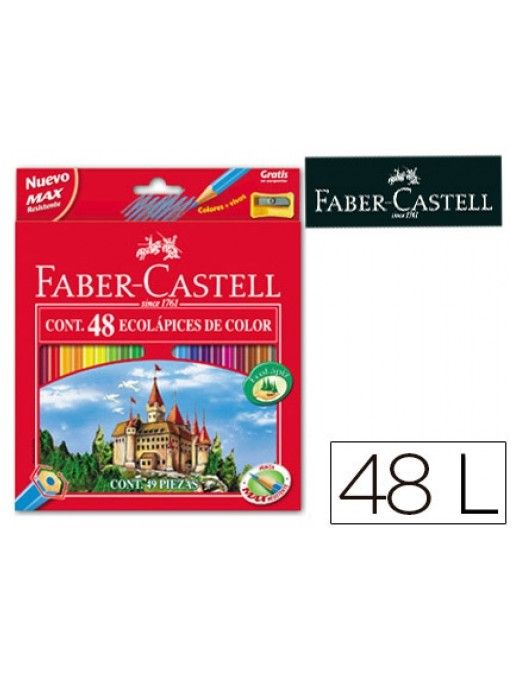 LAPICES COLORES 48 UDS FABER CASTEL