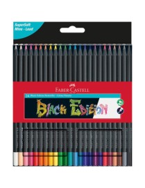 LAPICES FABER LAPIZ BLACK EDITION 24