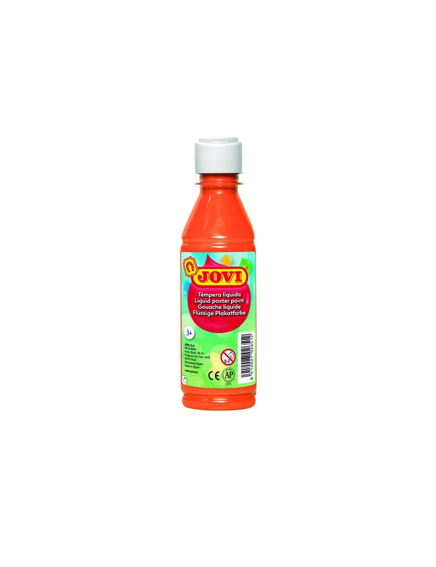 TEMPERA JOVI 250 ML NARANJA