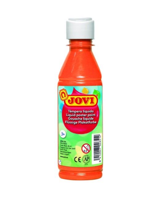 TEMPERA JOVI 250 ML NARANJA