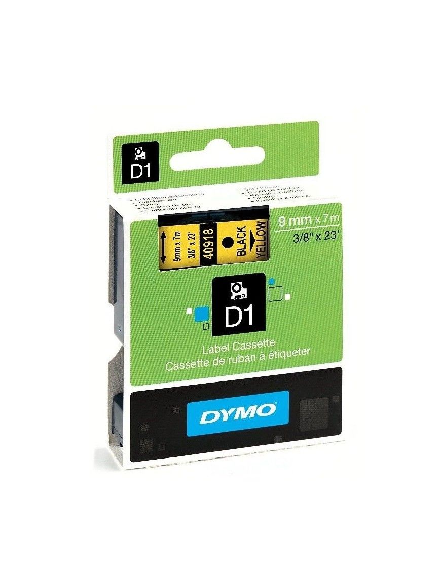 CINTA DYMO 40918 AMARILLO 9MM
