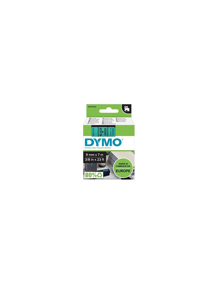 CINTA DYMO 40919 NEGRO VERDE