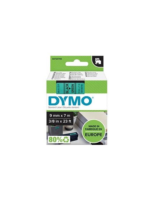 CINTA DYMO 40919 NEGRO VERDE