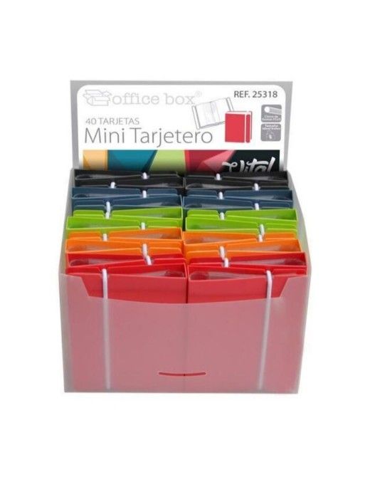 MINI TARJETERO VITAL COLOR FRAGA 40 TARJETAS