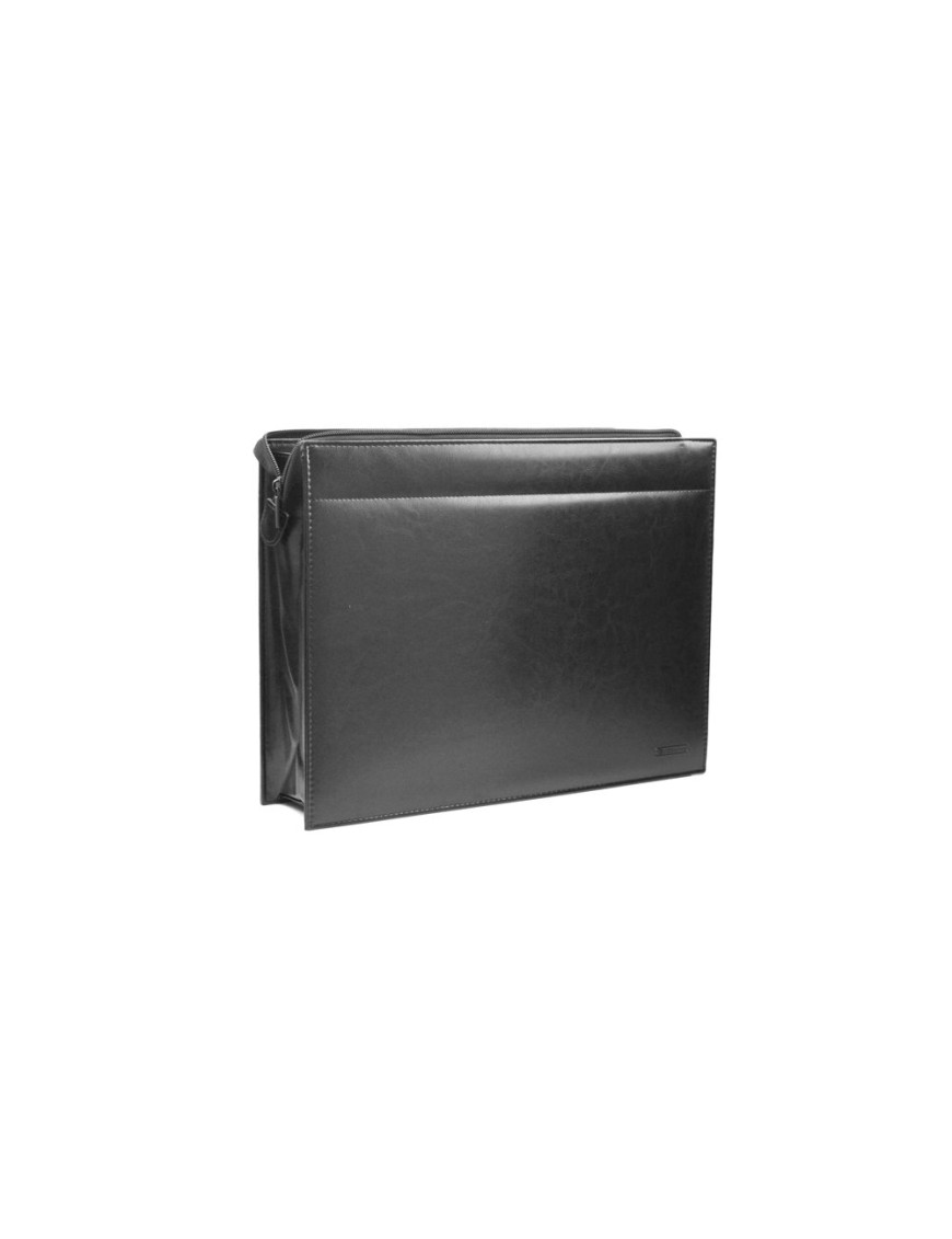 PORTFOLIO FUELLE XXL SIMIL PIEL NEGRO