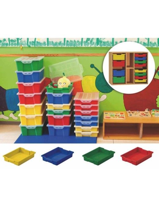 BANDEJA ESCOLAR MULTIUSO 420X310X73 SURT