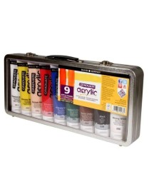 ACRILICO 9X120ML JUMBO SET