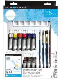 SET ACUARELA 25 PZA DALER ROWNEY