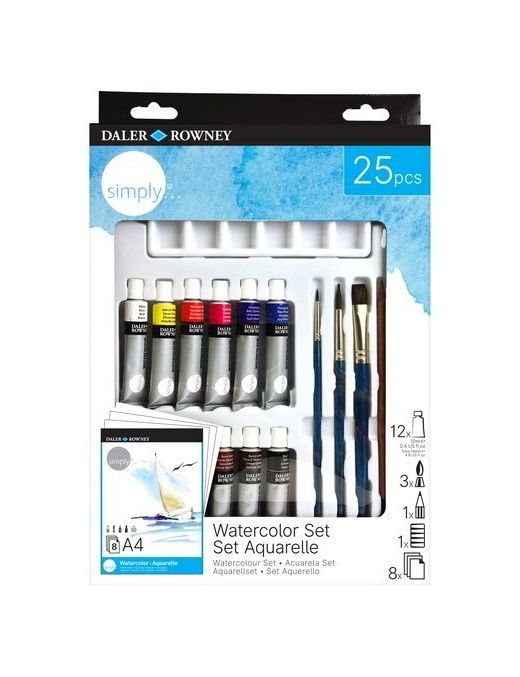 SET ACUARELA 25 PZA DALER ROWNEY