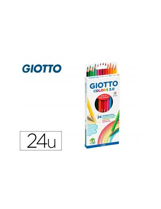 LAPICES COLOR GIOTTO COLORS 3.0 C/24