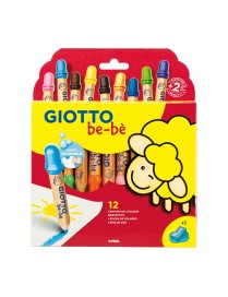 GIOTTO BE-BE SUPER LAPICES 12+SACAPUNTAS