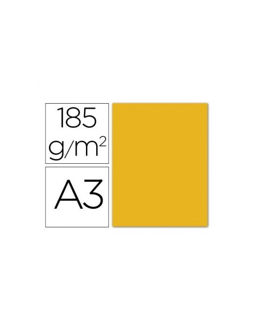 CARTULINA A3 METALIZADA ORO