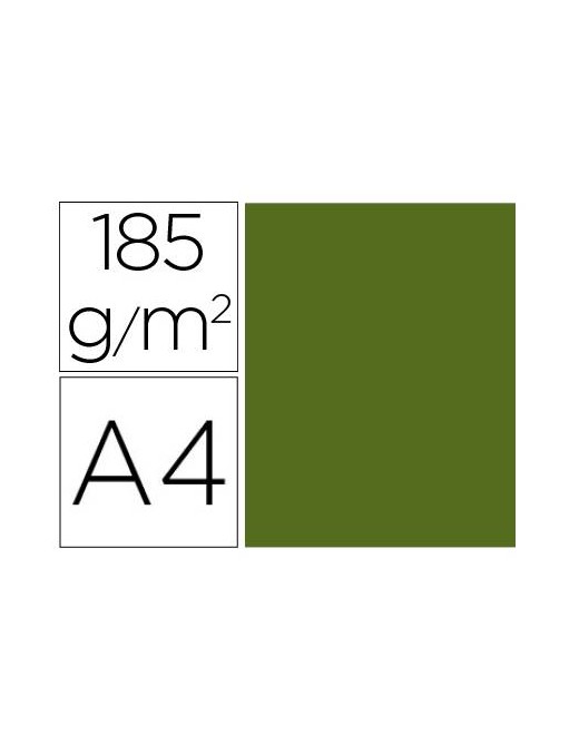 CARTULINA A4 VERDE SAFARI IRIS