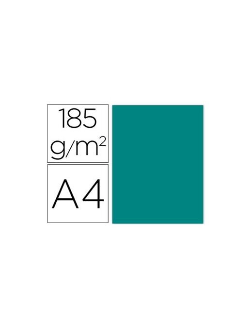 CARTULINA A4 VERDE MENTA IRS 185GRS Nº 87