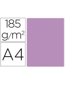 CARTULINA A4 MALVA Nº 86 IRIS 185GR.