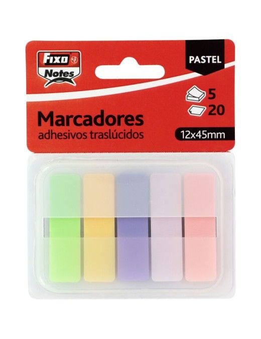 PACK POP UP 5 MARCADORES PASTEL 12X45MM