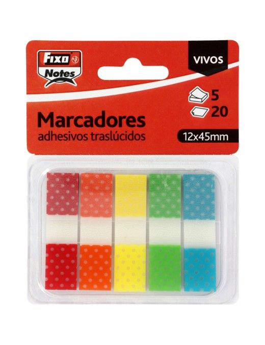 PACK POP UP 5 MARCADORES VIVOS 12X45MM