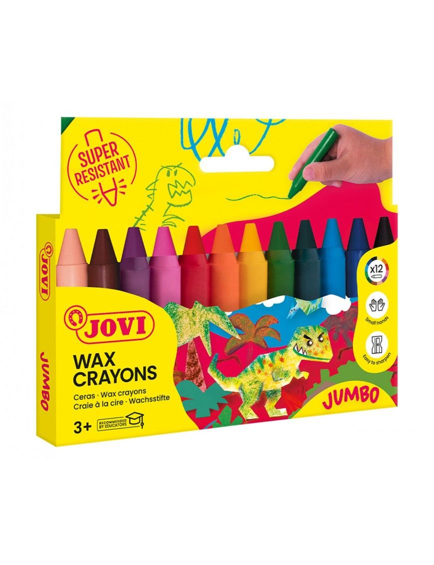 WAS CRAYONS JUMBO ESTUCHE DE 12