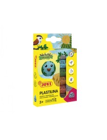 JOVI PLASTILINA 6 BARRAS COL NATURE