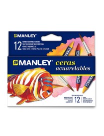 CERA MANLEY ACUARELABLE 12 COL.