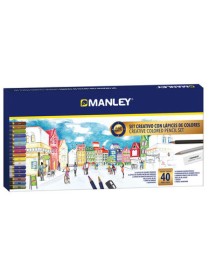 MANLEY SET CREATIVO 24 COLORES