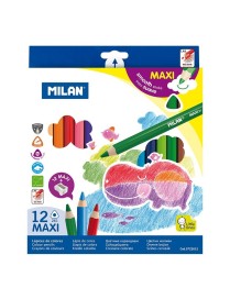 CAJA 12 LAPICES MAXI SUPER SOFT