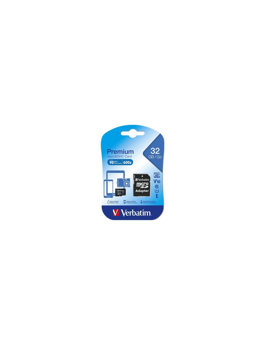 TARJETA MEMORIA VERBATIM 32 GB CLASE 10 SDHC