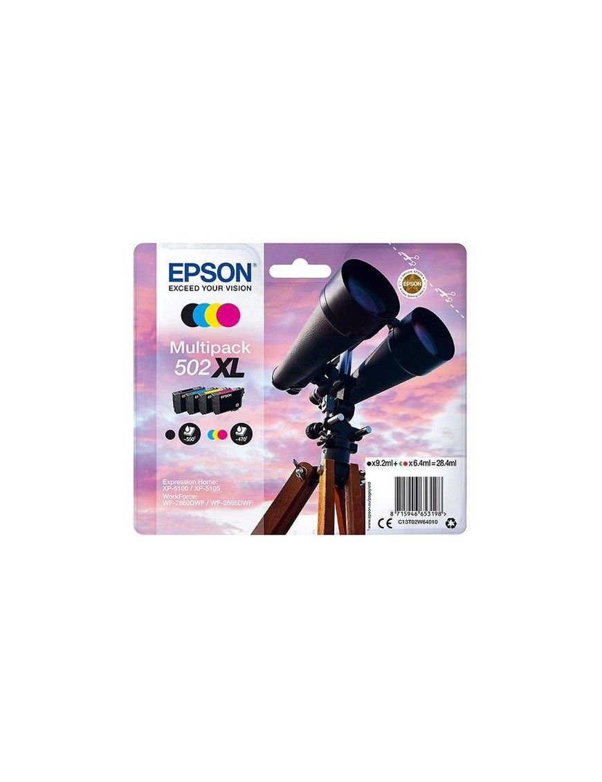 MULTIPACK EPSON 502XL C13T02W64010