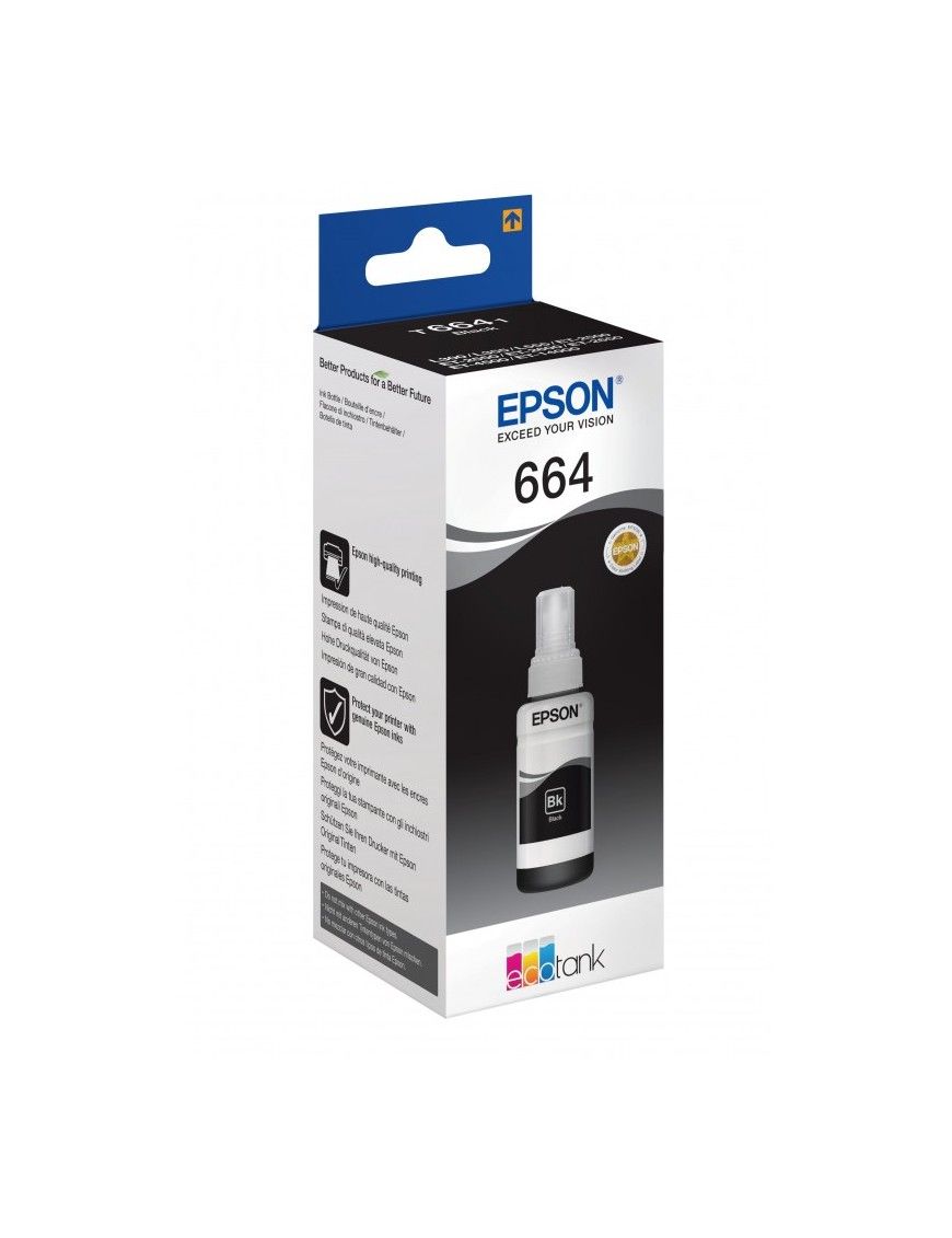 EPSON ECOTANK 664 NEGRO T6641