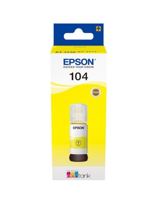 EPSON TINTA 104 AMARILLO T00P440