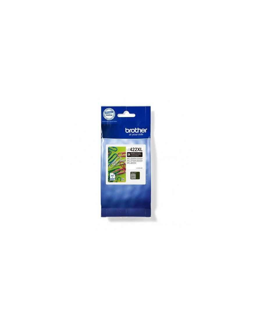 CARTUCHO BROTHER LC422XL NEGRO