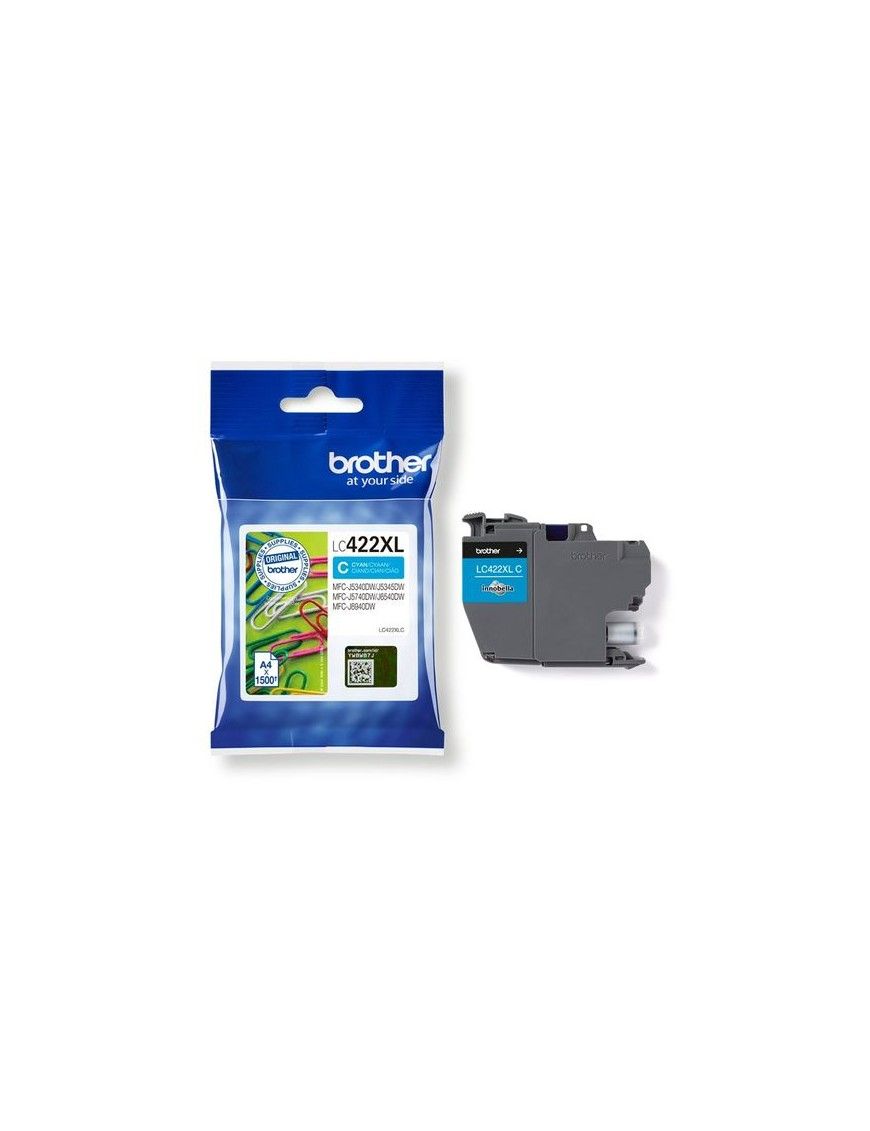 CARTUCHO BROTHER LC422XL CIAN