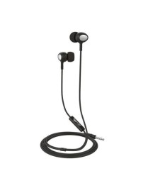 CELLY AURICULAR JACK 3.5 STEREO CON MICROFONO NEGR