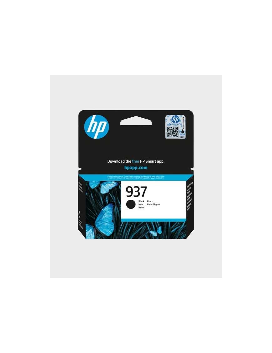 CARTUCHO HP 937 NEGRO 4S6W5NE 1250 PAGINAS