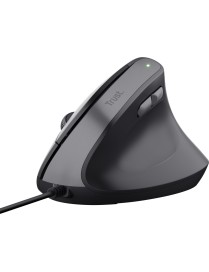 TRUST RATÓN ERGONÓMICO VERTICAL BAYO II CON CABLE