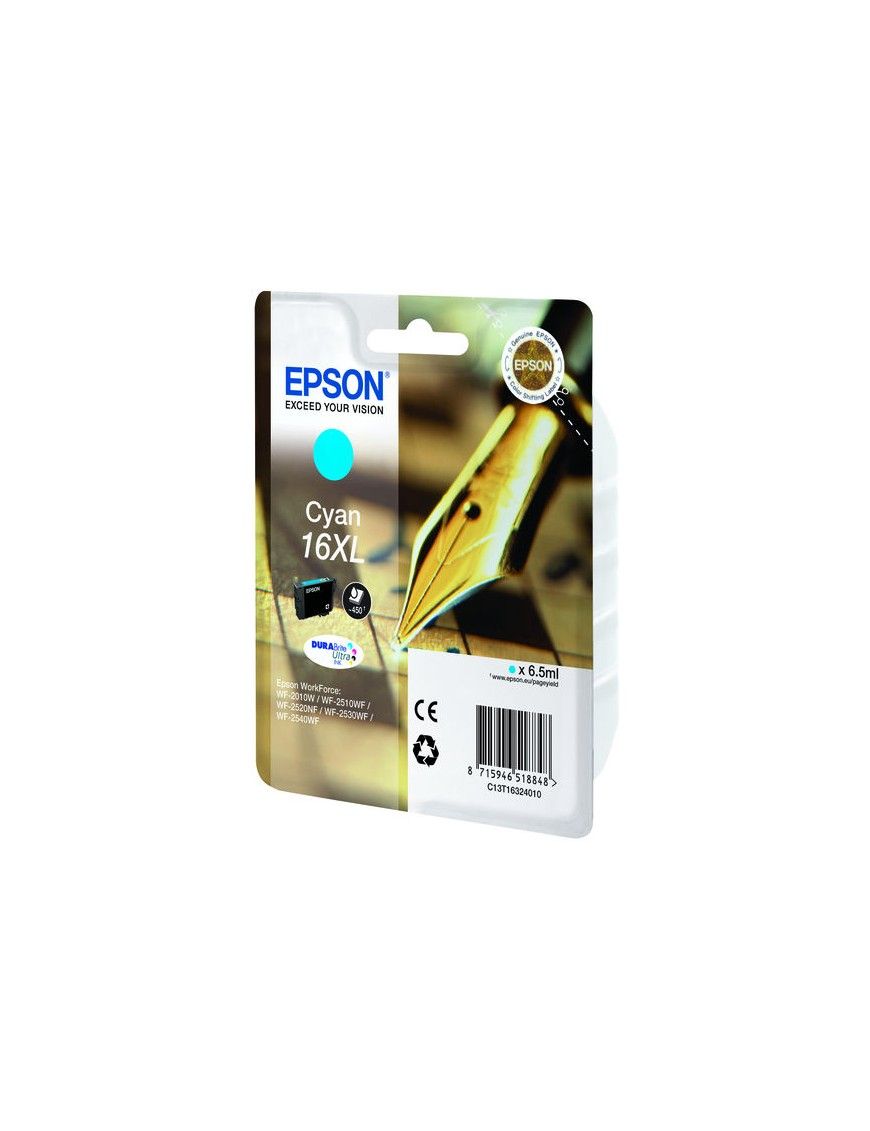 CARTUCHO EPSON 16XL CIAN C13T16324010.