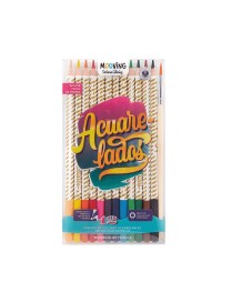 COLORING MOOVING LAPICES ACUARELABLE 12