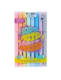 COLORING MOOVING MARCADORES PASTEL
