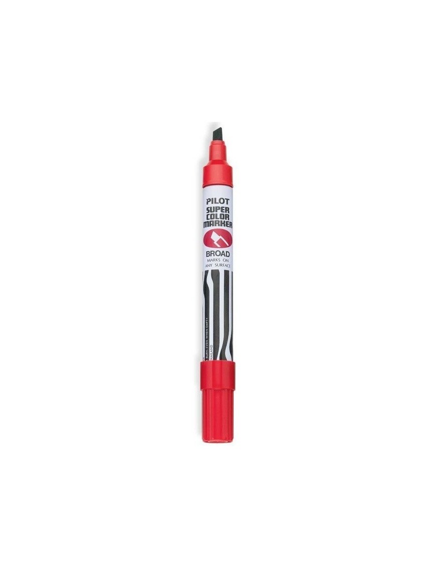 PILOT MARCADOR PERMANENTE LIQUIDO VSCA-B ROJO