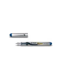 PLUMA PILOT V-PEN SILVER AZUL SVP-4M