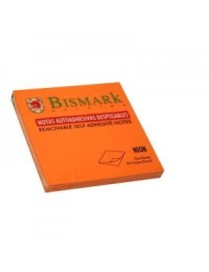 TACO ADHESIVO NEON 7,6X12,7 80 H. NARANJA