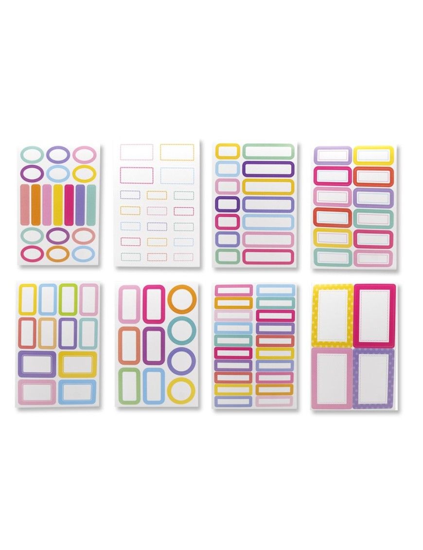 KIT ETIQUETAS PARA MATERIAL ESCOLAR