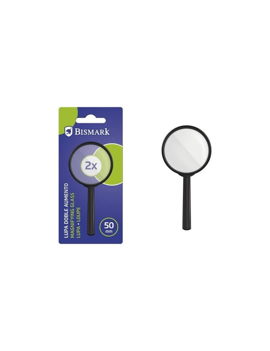 LUPA DOBLE AUMENTO 50 DIAMETRO BISMARK