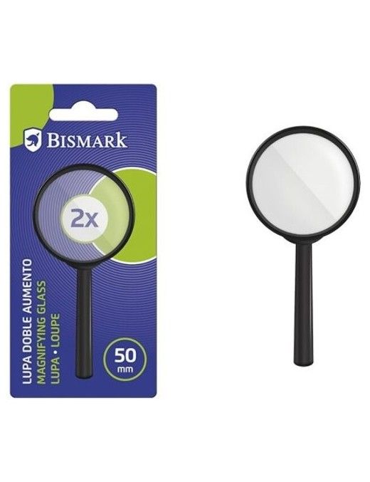 LUPA DOBLE AUMENTO 50 DIAMETRO BISMARK