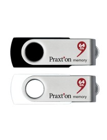 PEN DRIVE USB GIRATORIO 64GB PRAXTON